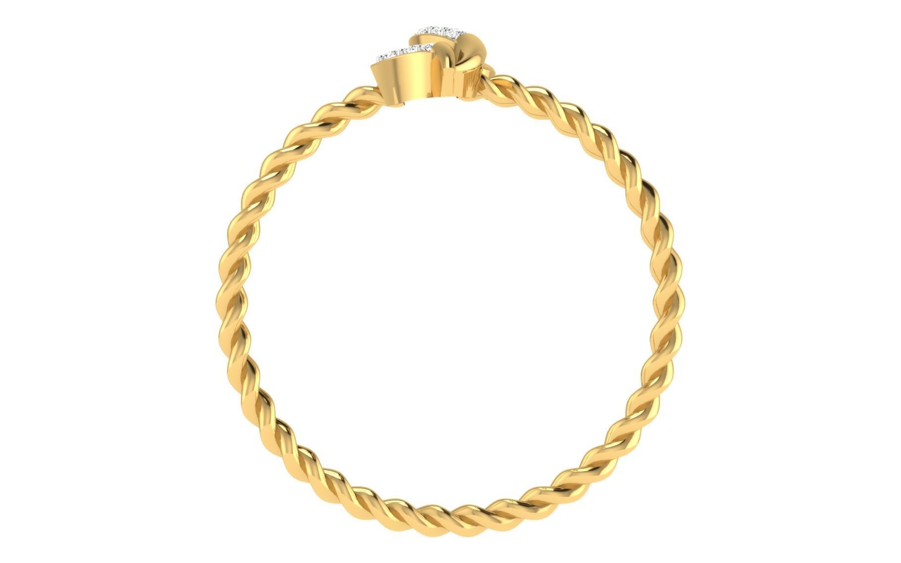 Light weight ring model  3D print model_2