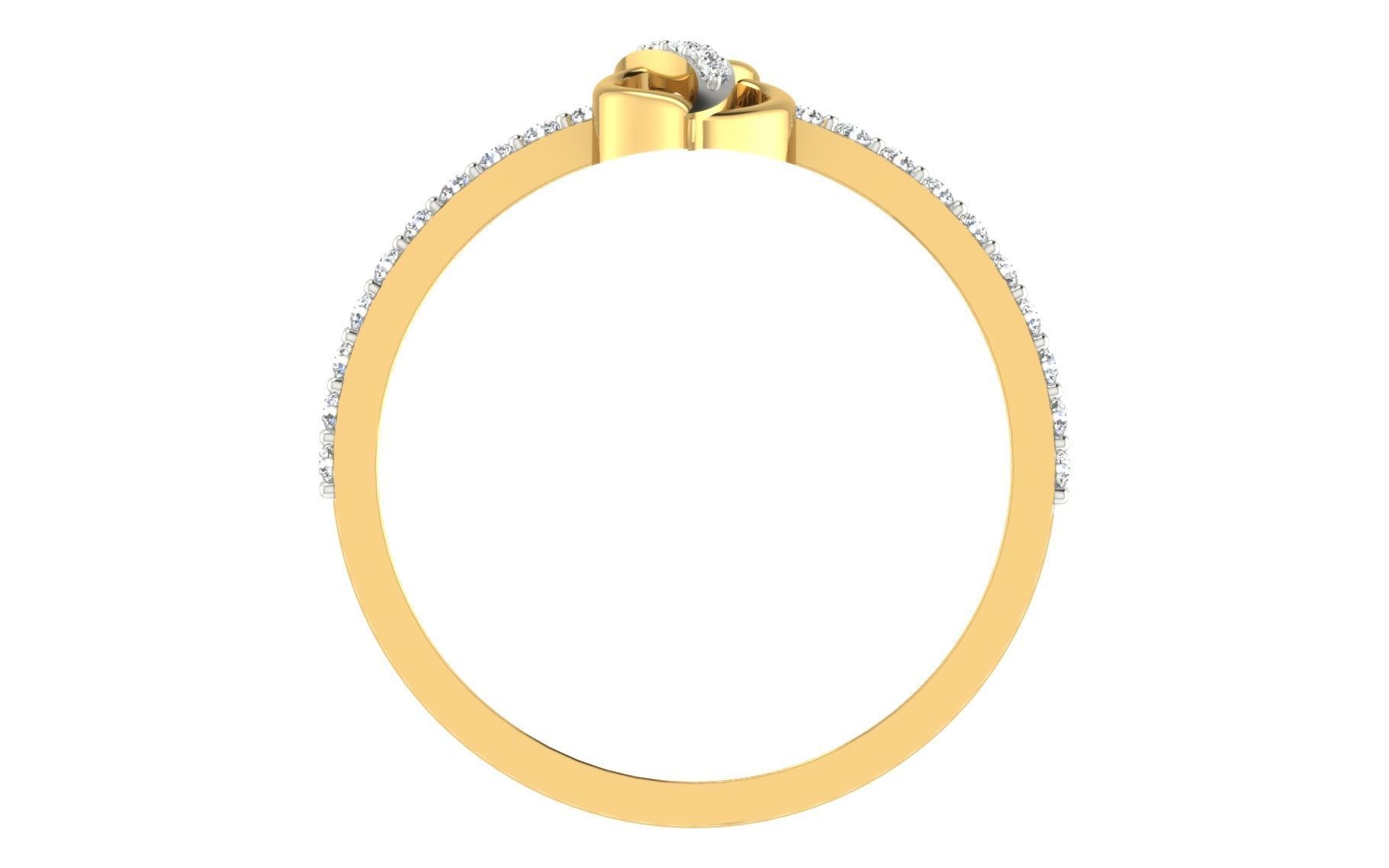 Light weight ring model  3D print model_2