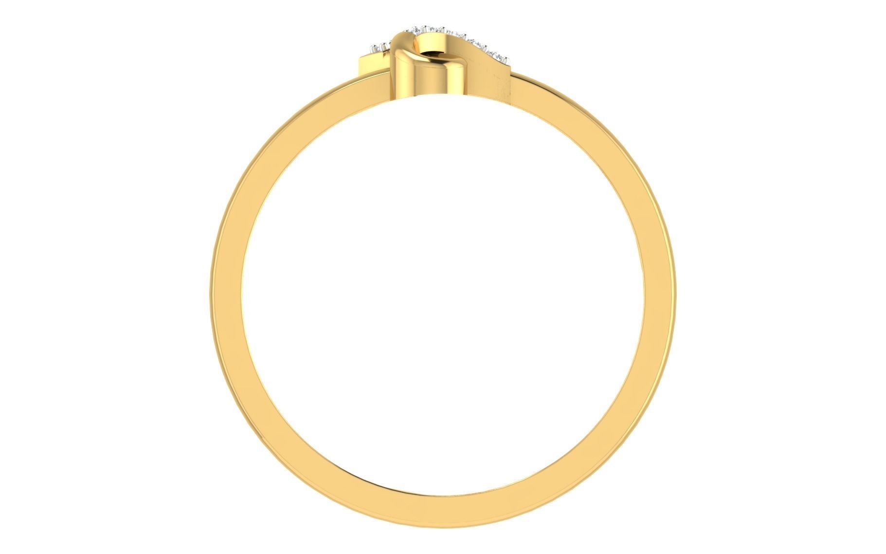 Light weight ring model  3D print model_2