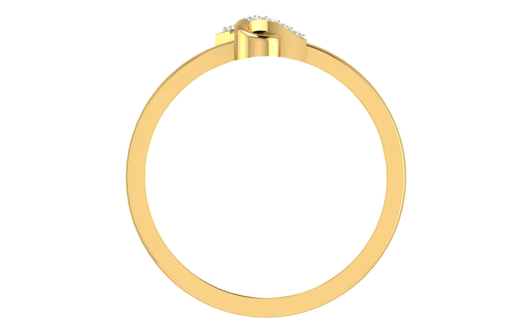 Light weight ring model  3D print model_4