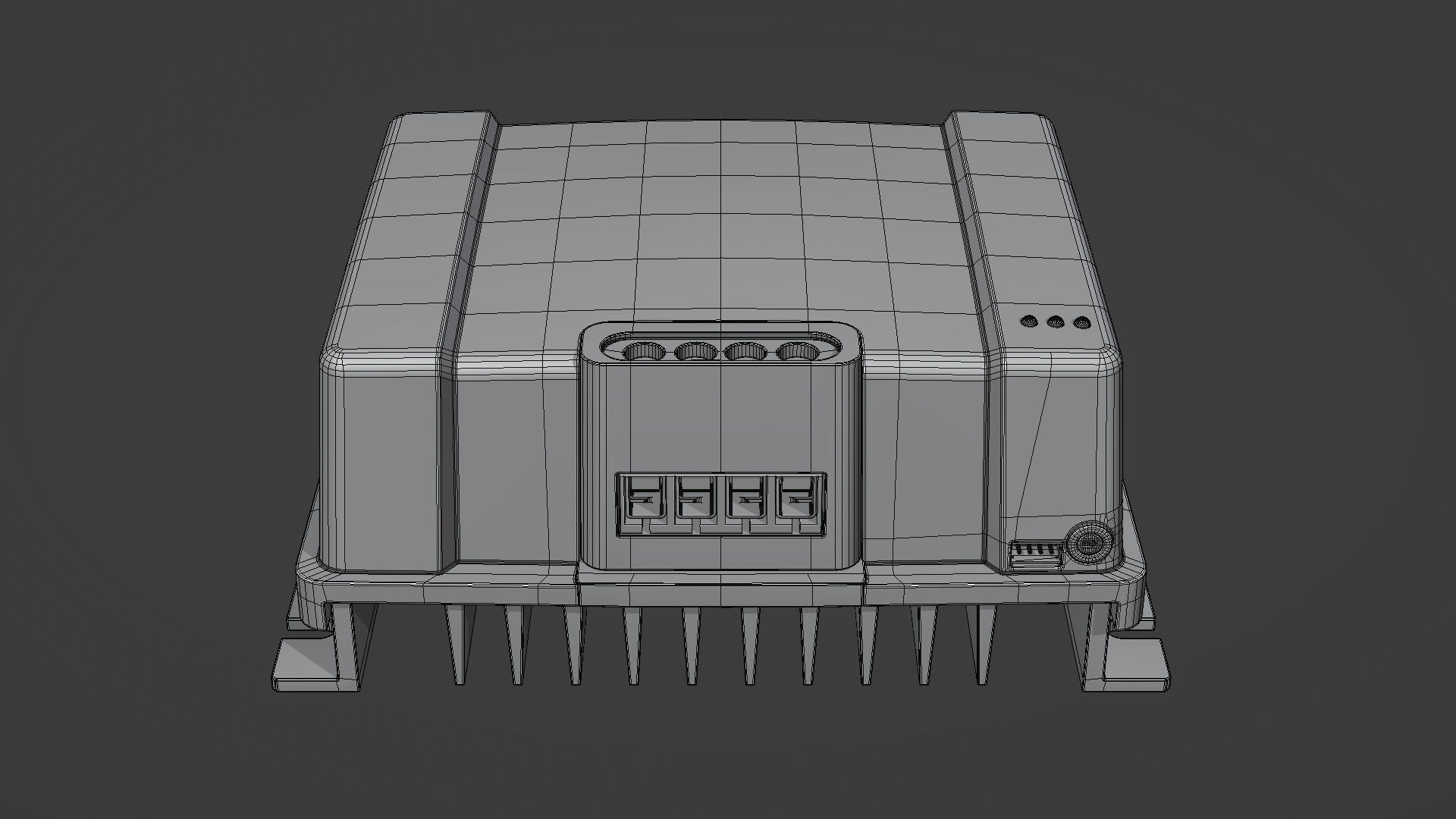 Victron Energy MPPT100 30  3D model_12