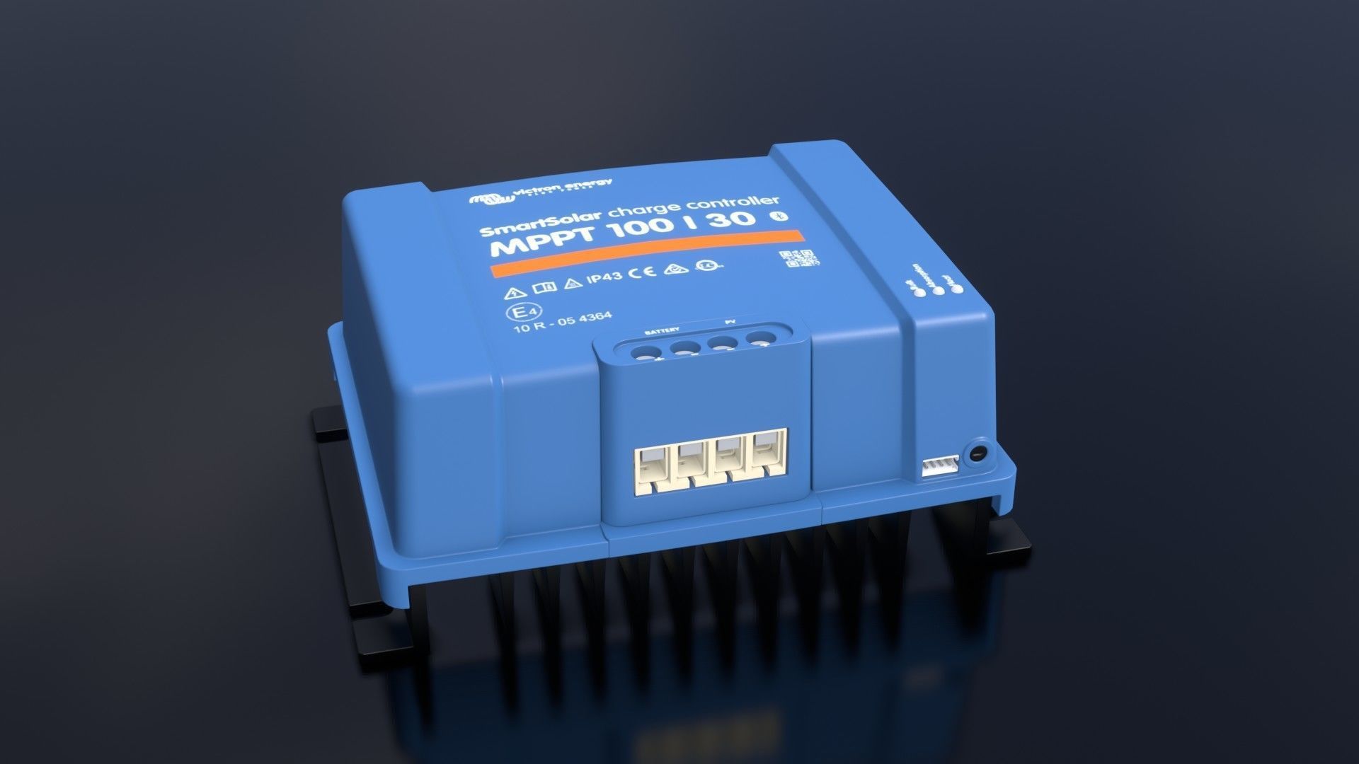 Victron Energy MPPT100 30  3D model_4