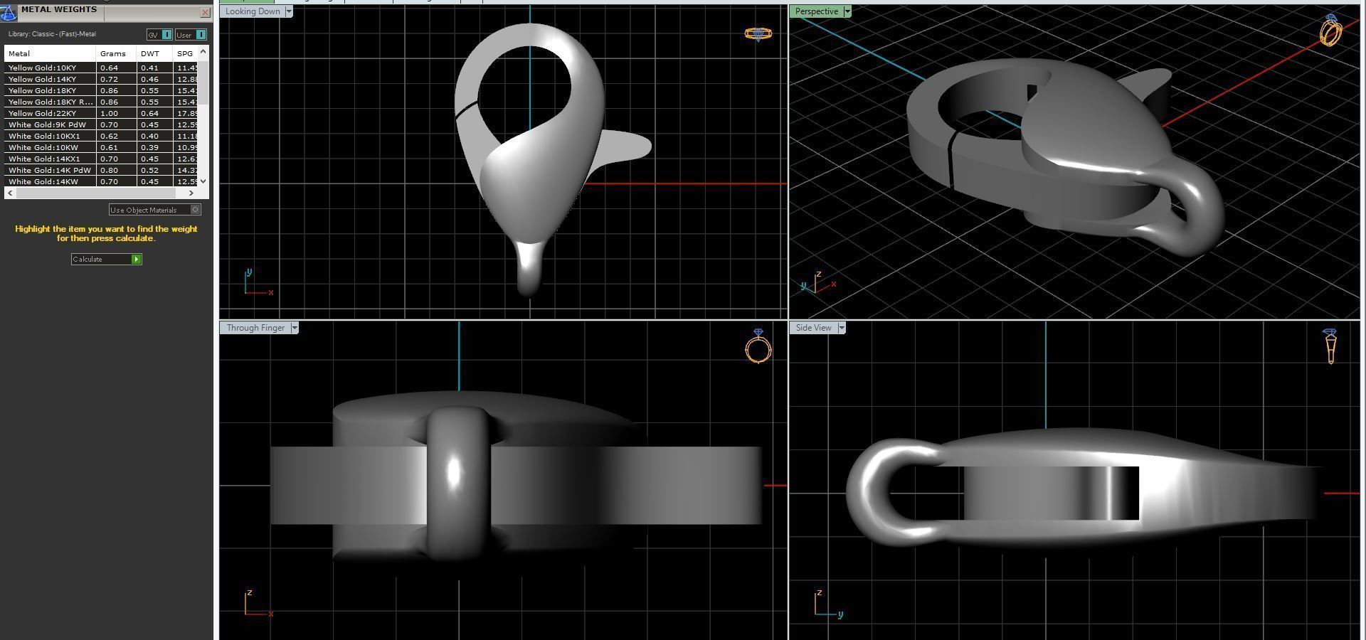 Carabine 11x6 3D print model_2