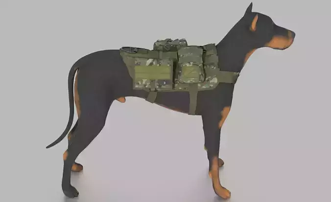 TACTICAL VEST FOR DOG 2