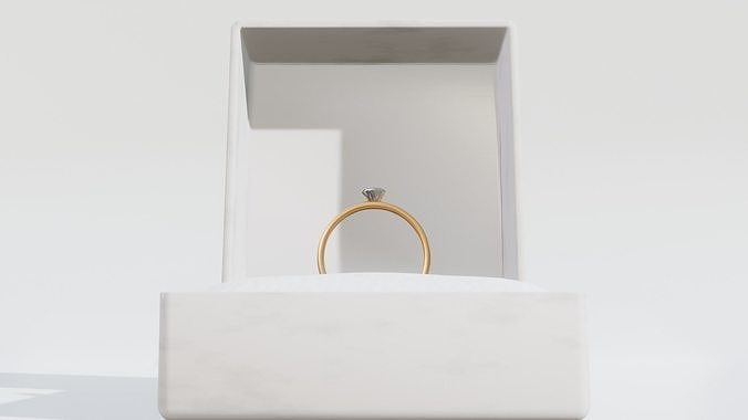 Ring in Blender 3D model