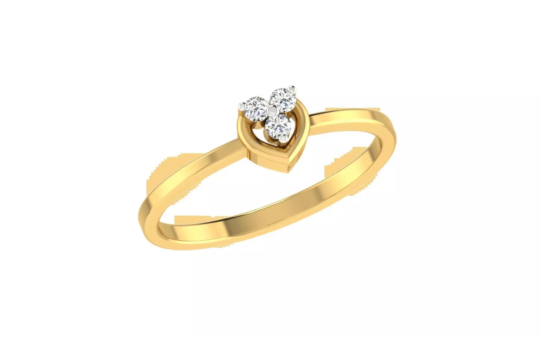 Light weight ring model  3D print model_0