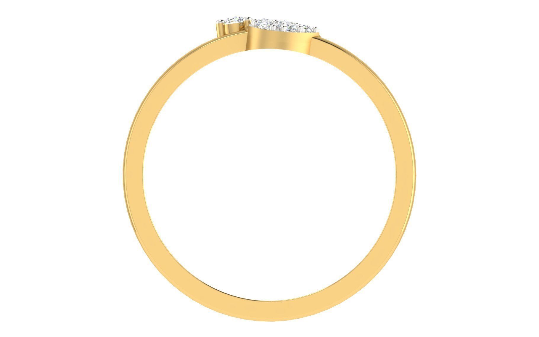 Light weight ring model  3D print model_3