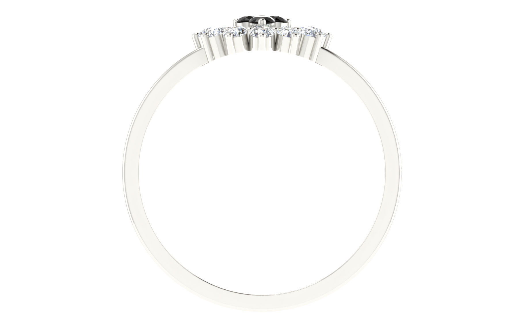 Light weight ring model  3D print model_3