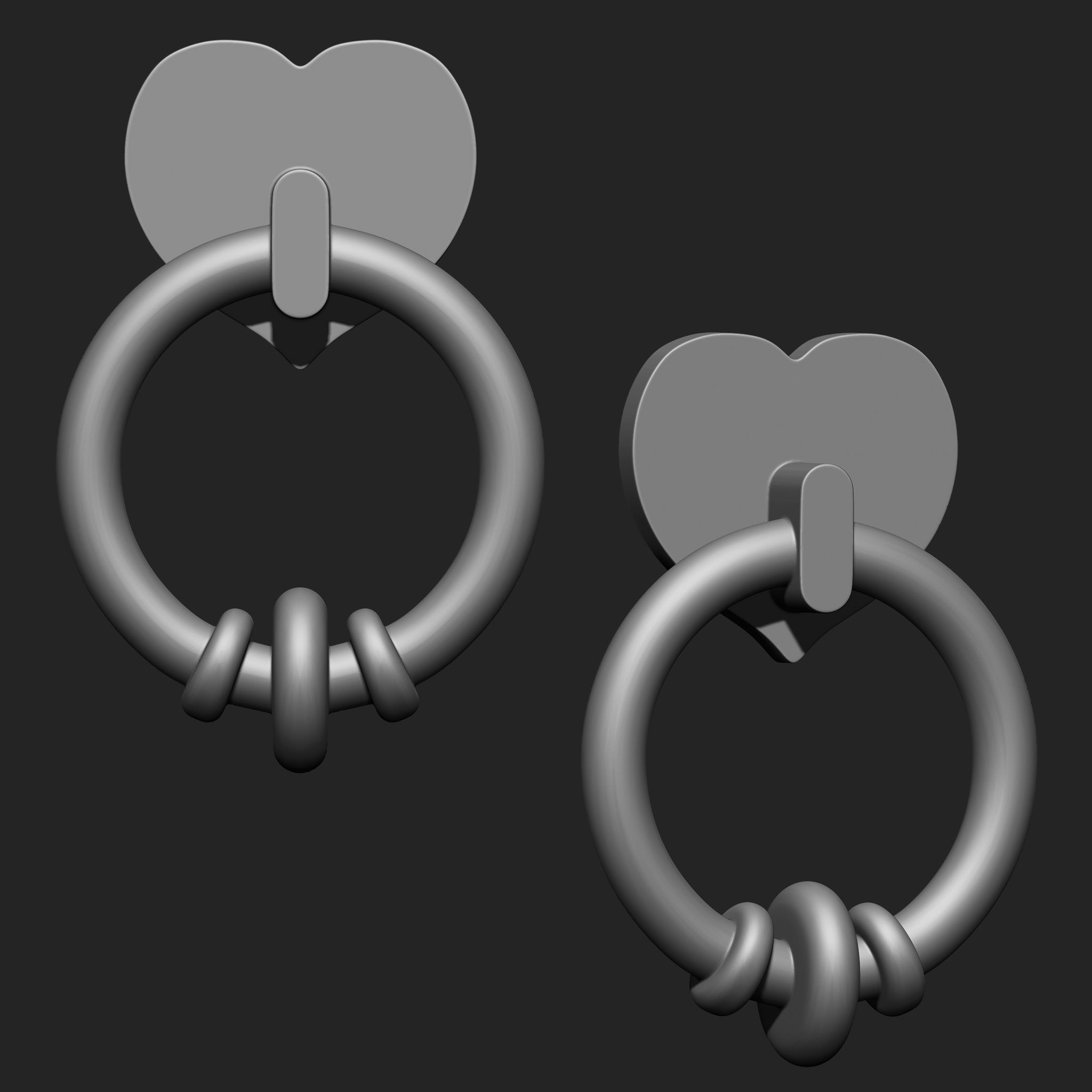 Door Latch IMM Brush Pack 10 in One vol 2 3D model_4