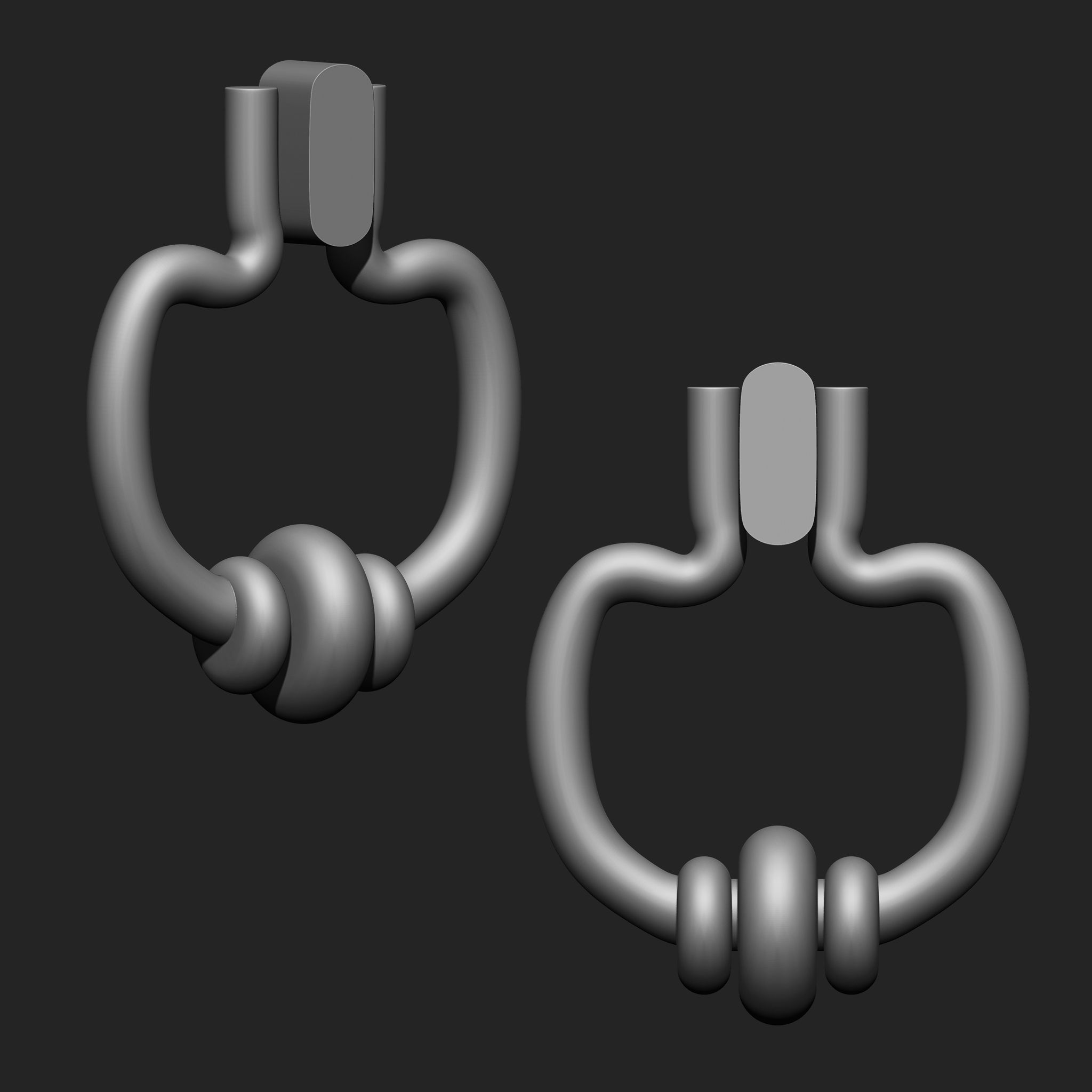 Door Latch IMM Brush Pack 10 in One vol 2 3D model_5