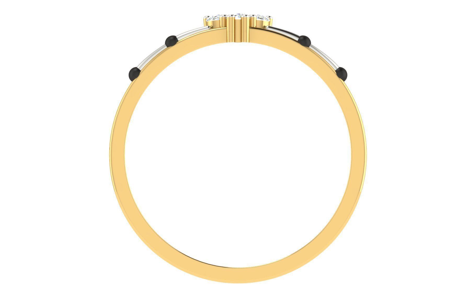 Light weight ring model  3D print model_3