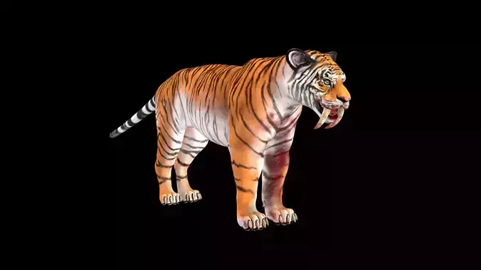 Sabre-toothed Tiger  textures 