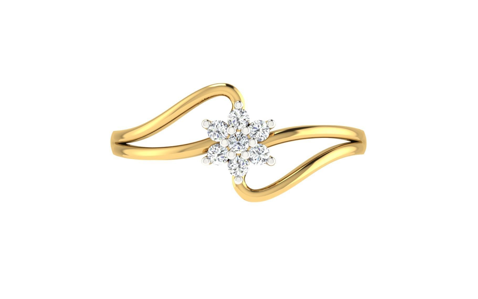 Light weight ring model  3D print model_8