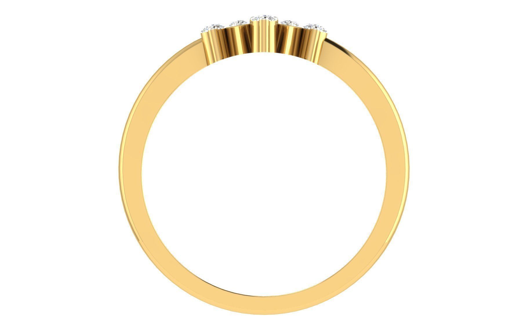 Light weight ring model  3D print model_2