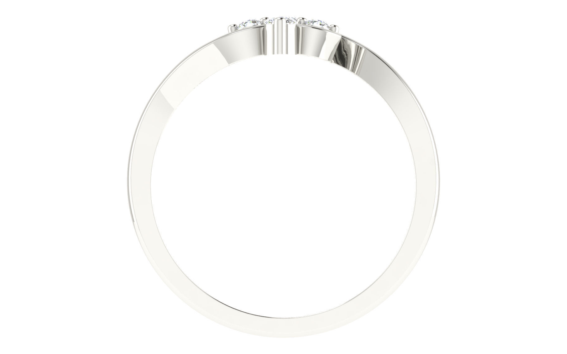 Light weight ring model  3D print model_2