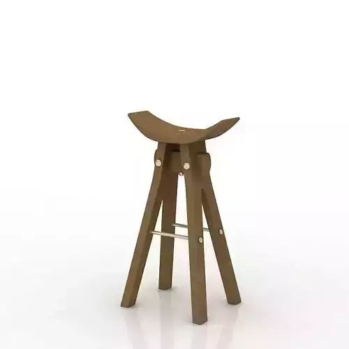 Artistic Four Legged Stool