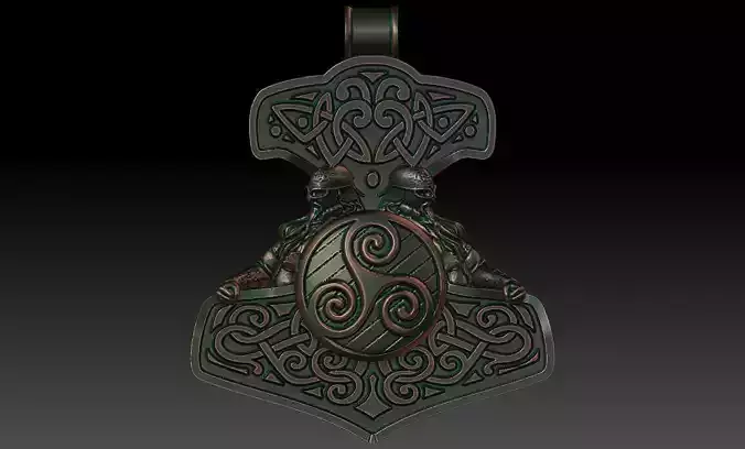 Mjolnir vikings 3D print model