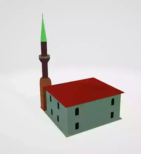 Turkish Village Early 20s Bundle Low-poly 3D model