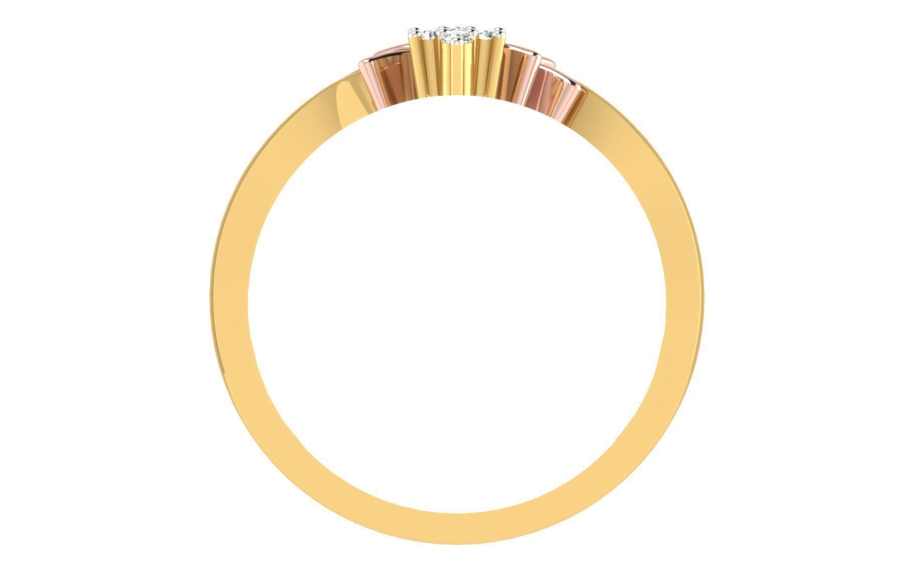 Light weight ring model  3D print model_2