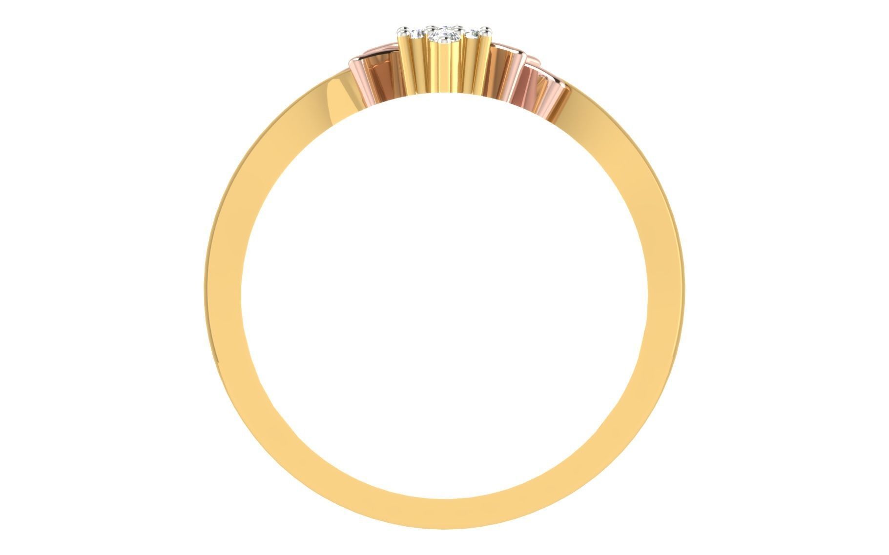 Light weight ring model  3D print model_4