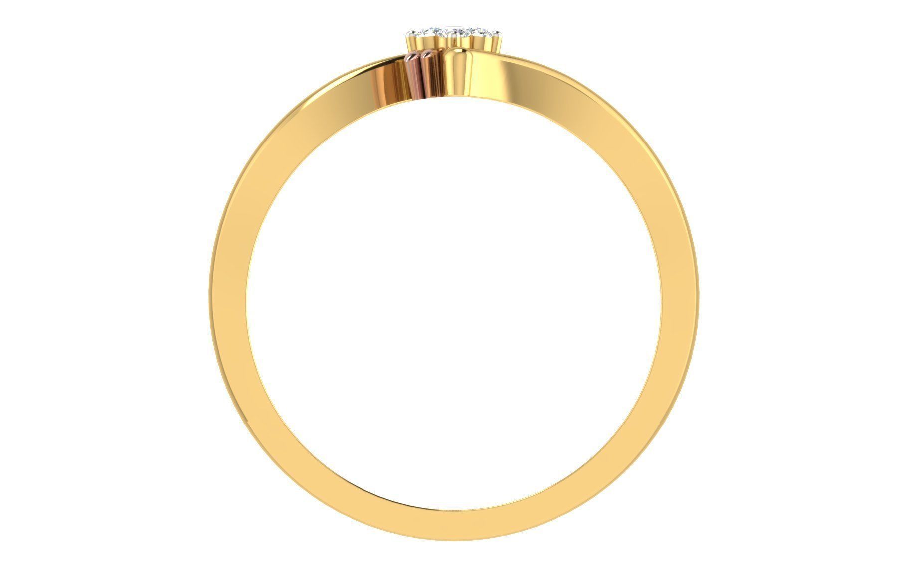 Light weight ring model  3D print model_2