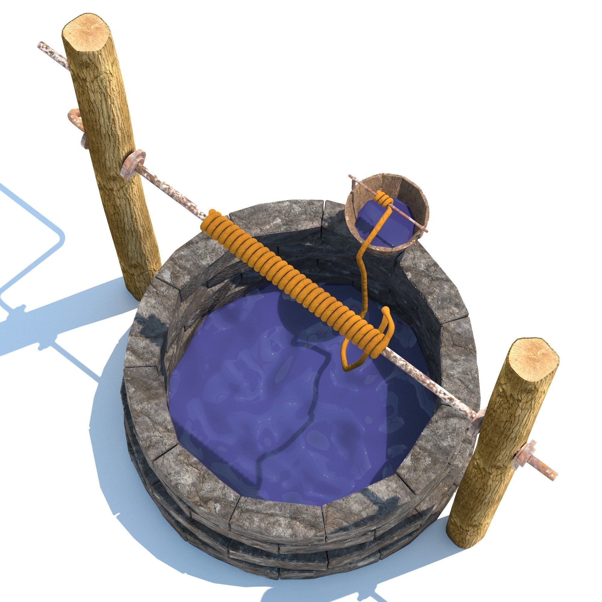 Water Well 3D model_18