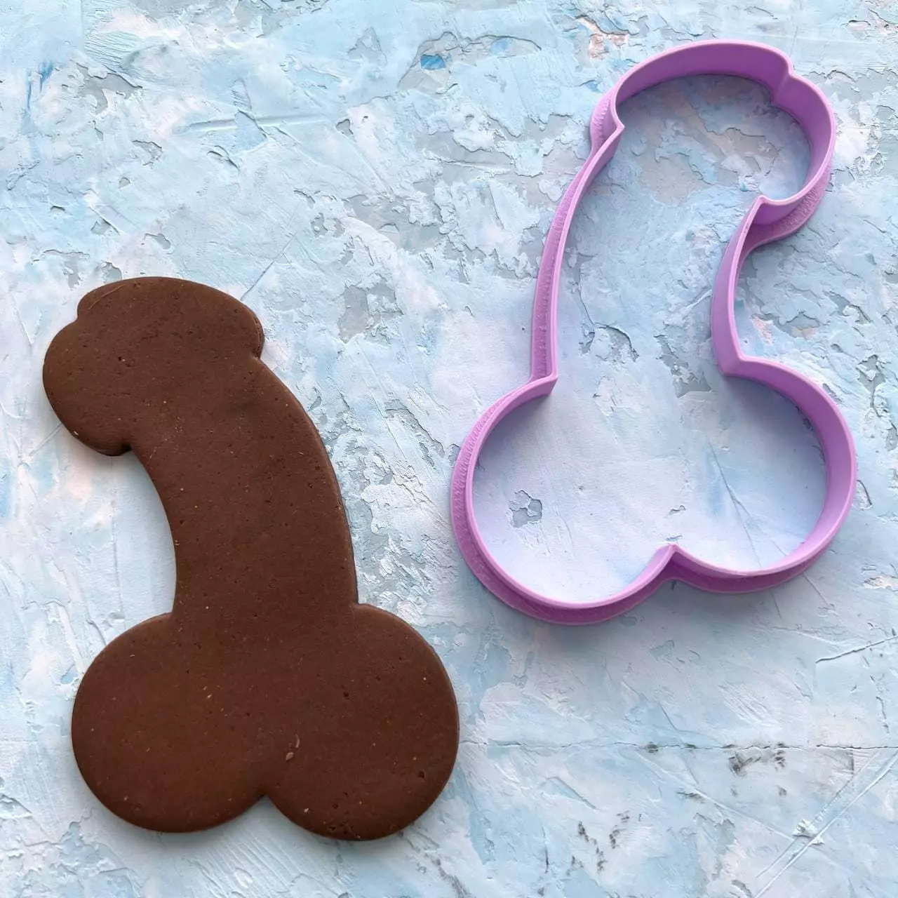 Penis Cookie Cutter 3D print model 3D print model_0