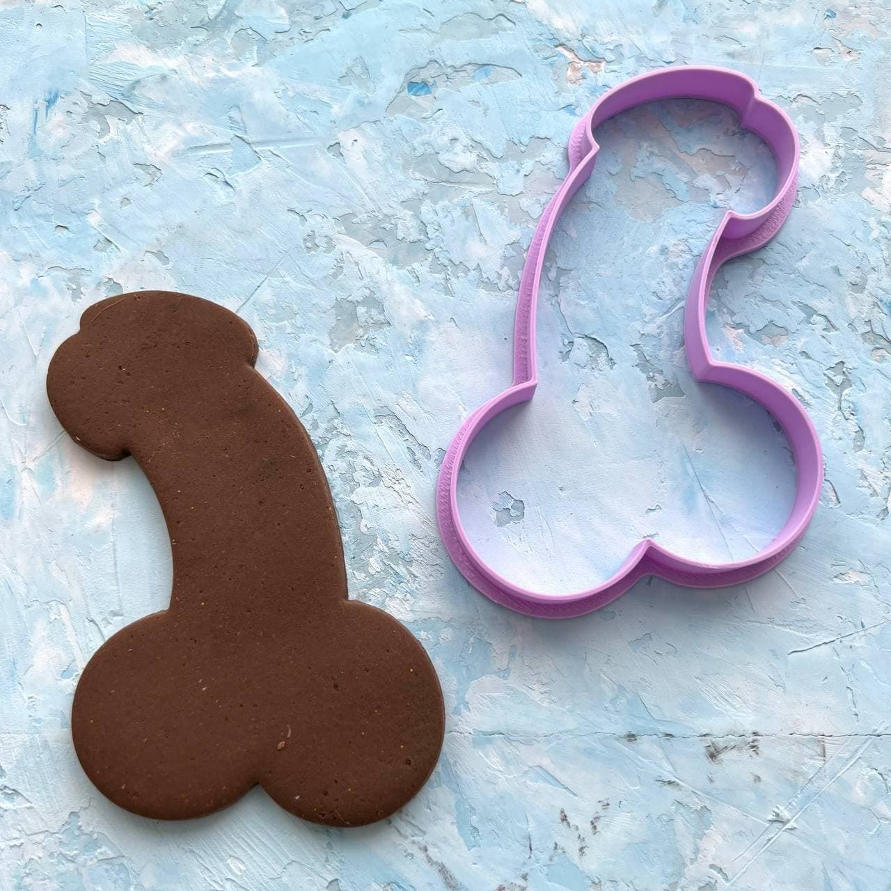 Penis Cookie Cutter 3D print model 3D print model_1