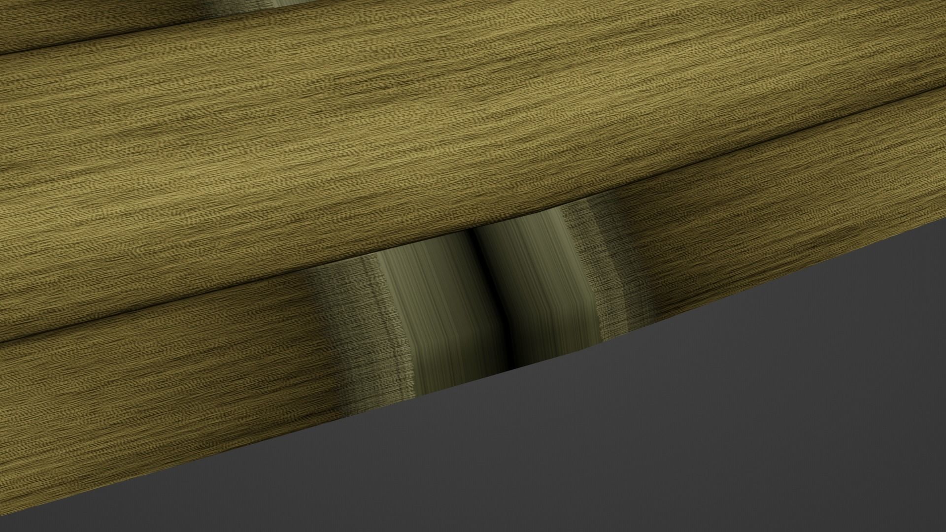 Japanese Jingasa Low-poly 3D model_21