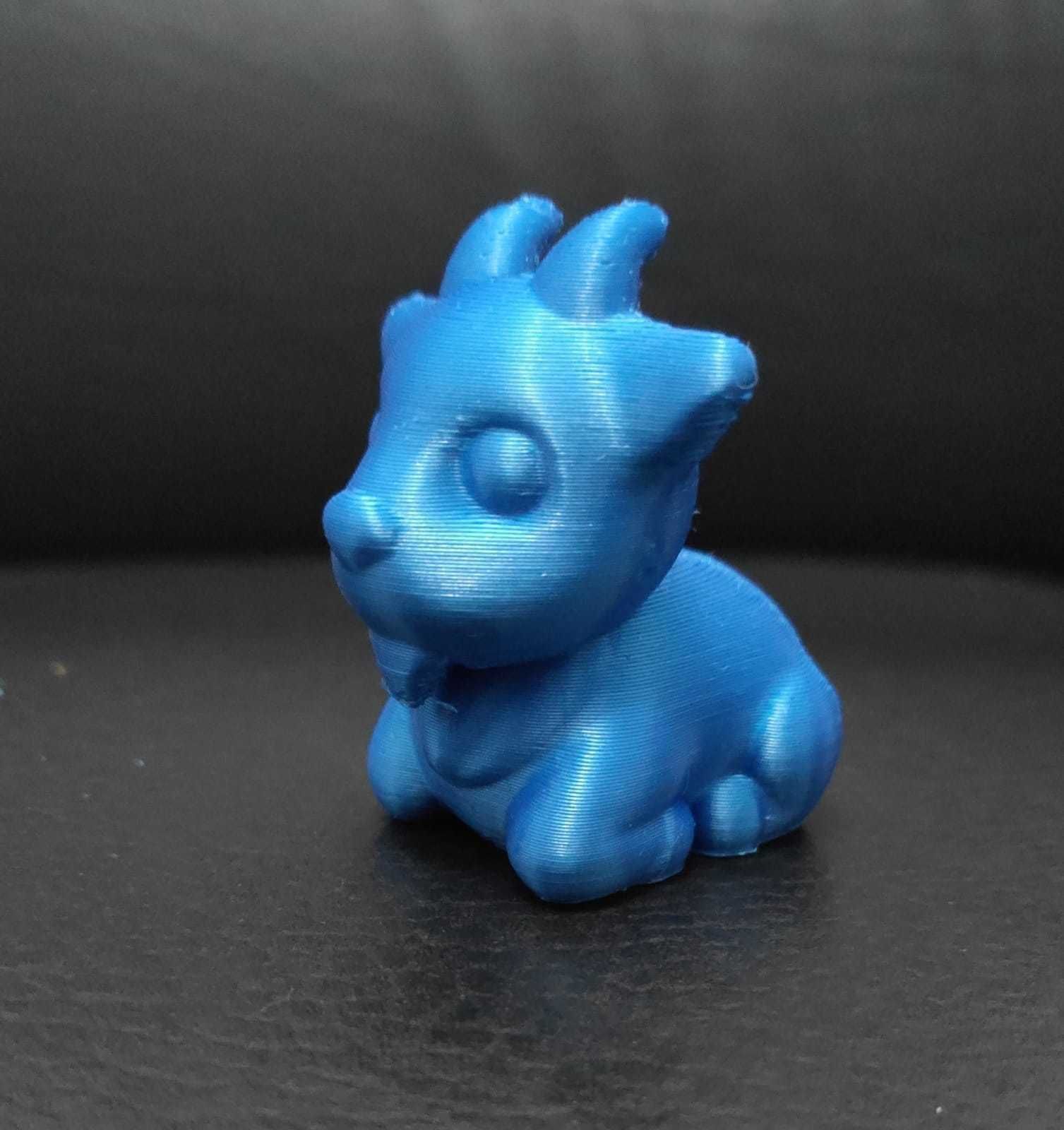 Lying Goat 3D print model_5