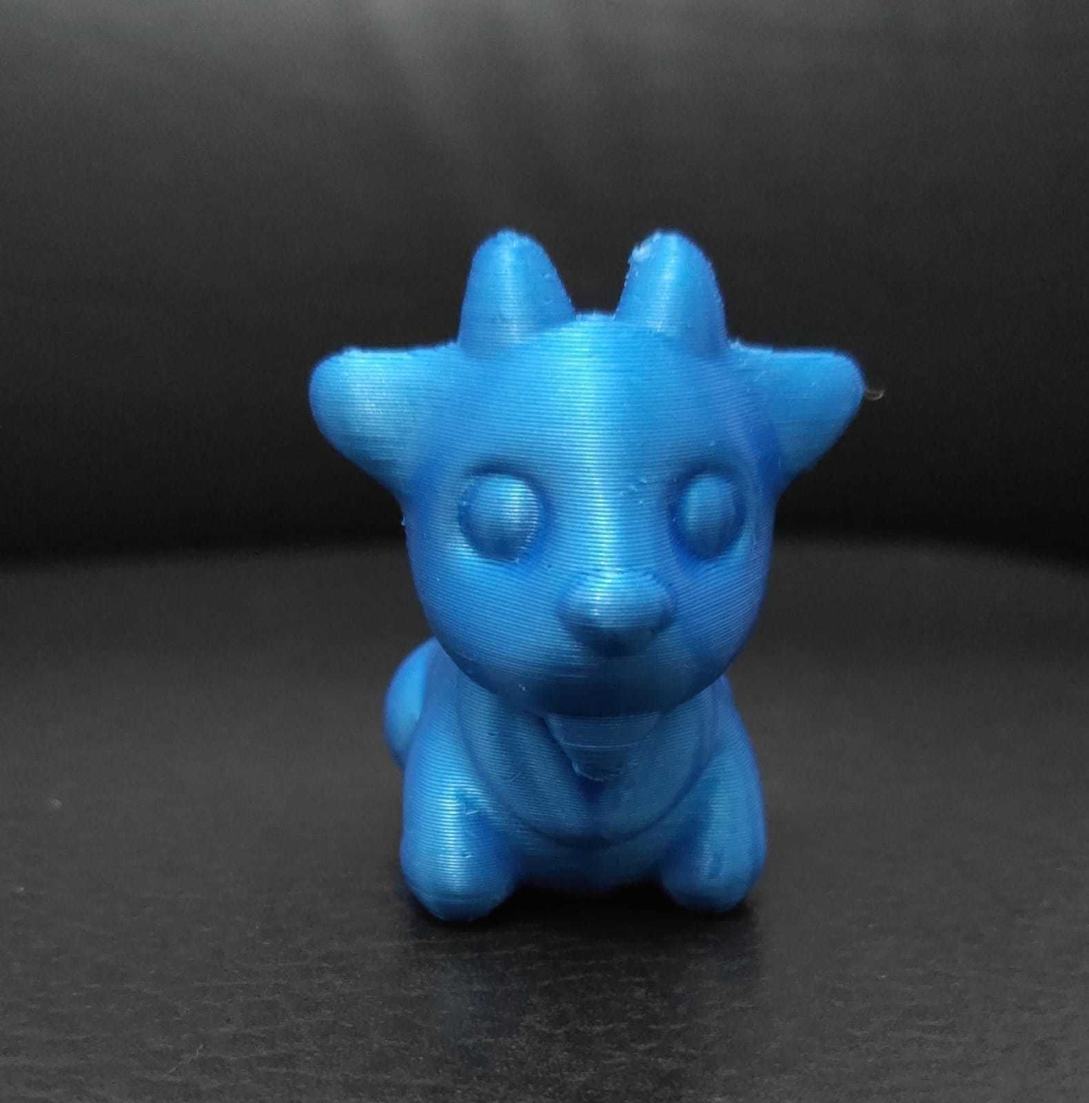 Lying Goat 3D print model_4