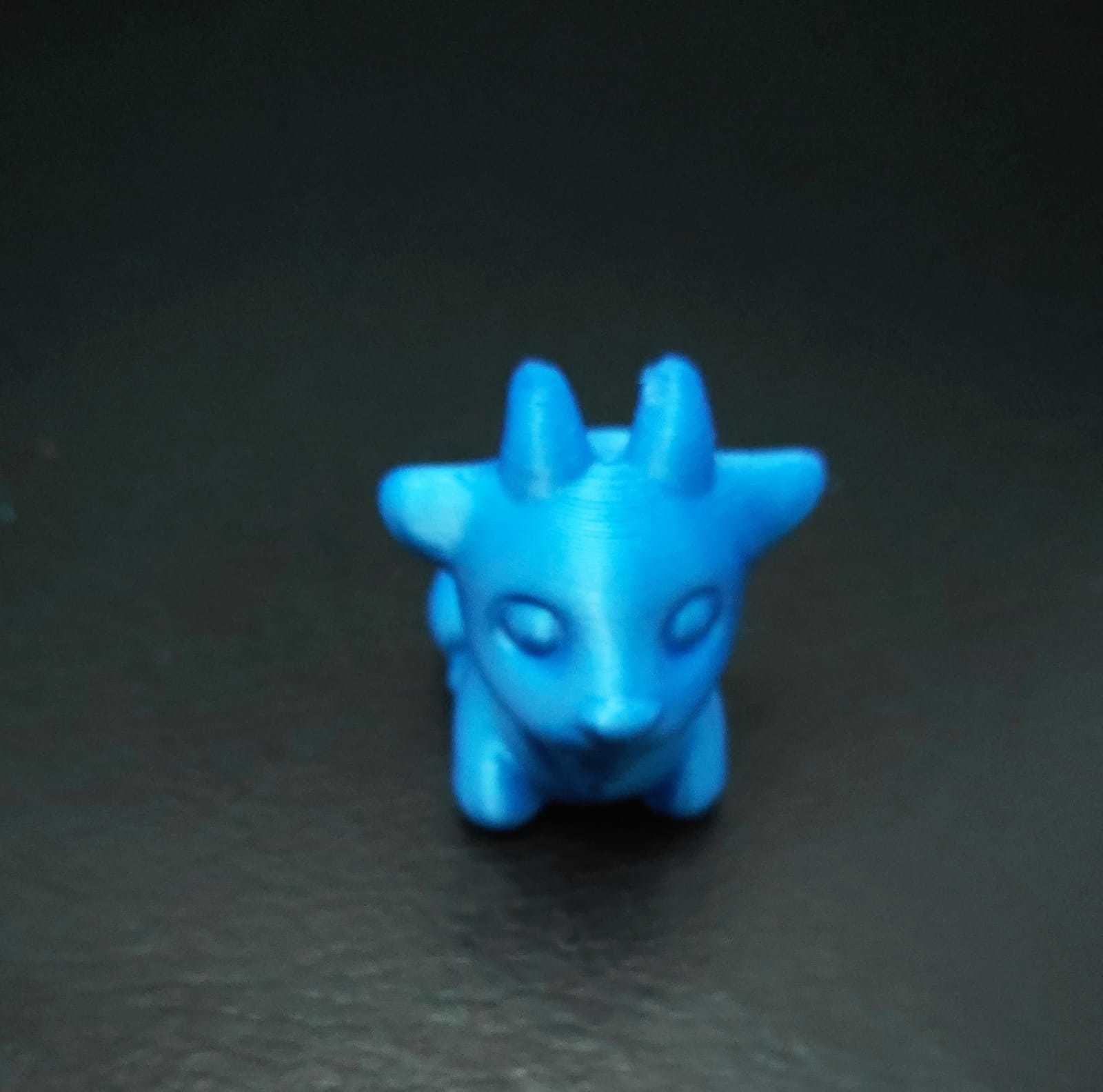 Lying Goat 3D print model_11