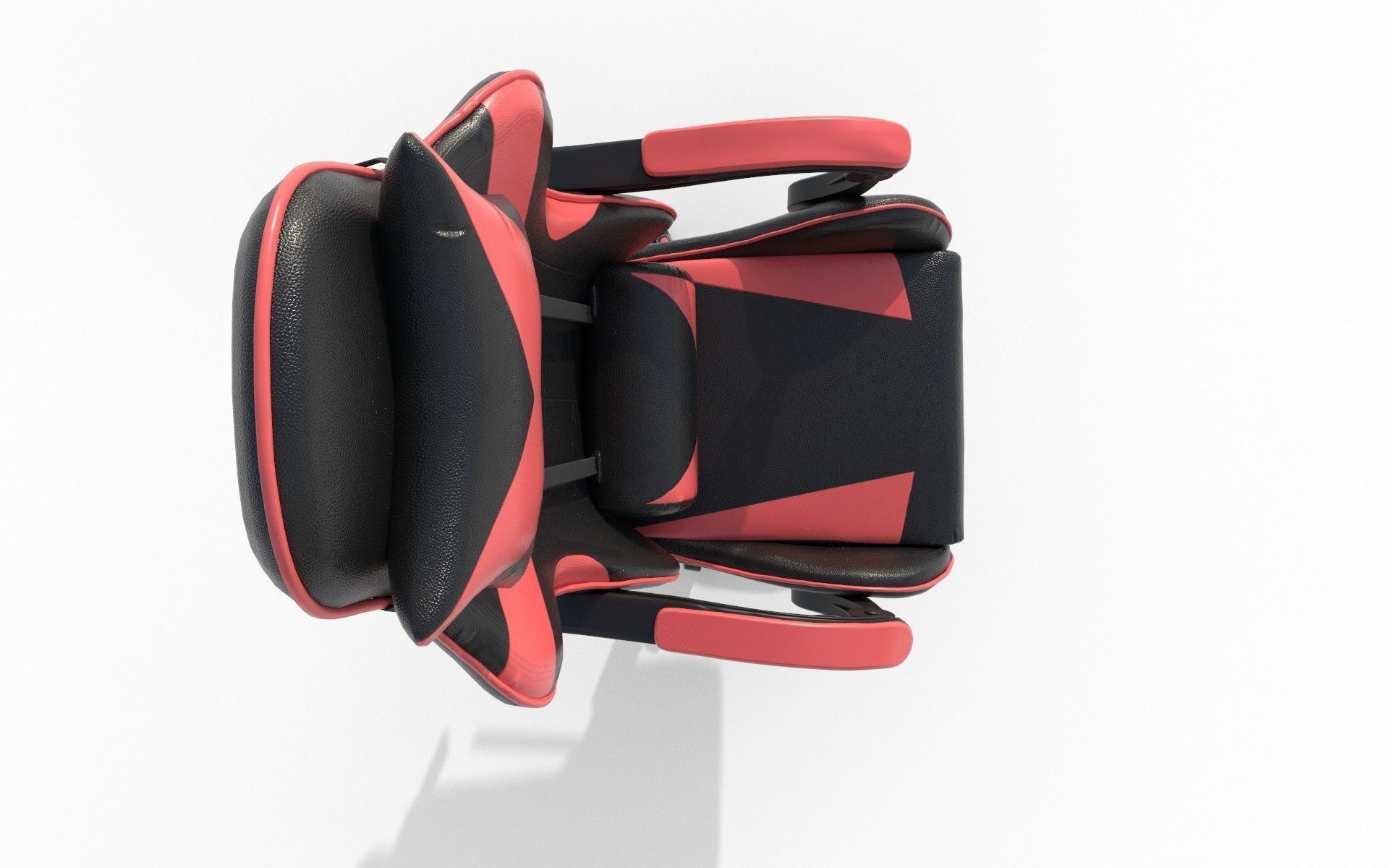 Gaming Chair Low-poly 3D model_14