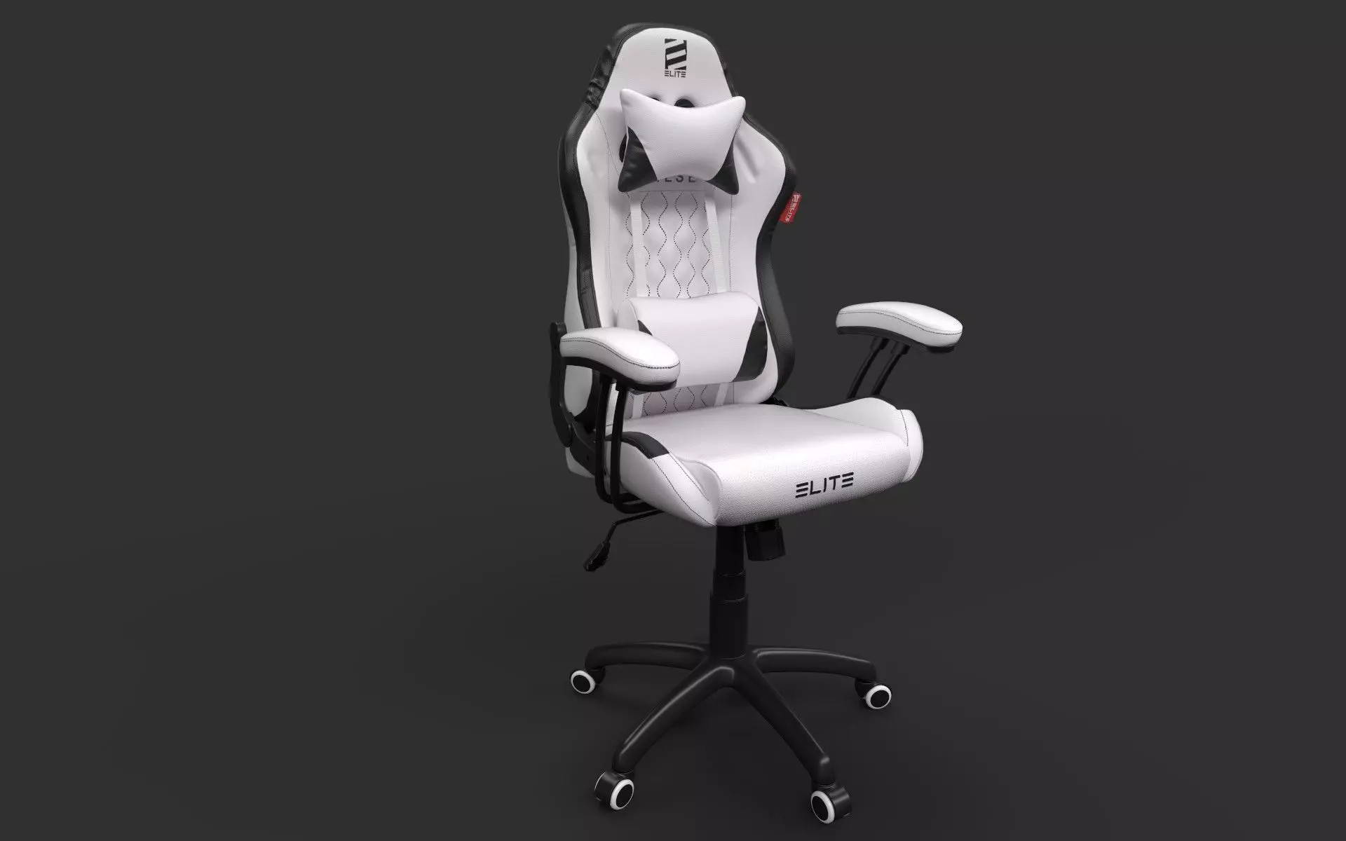 Gaming Chair Low-poly 3D model