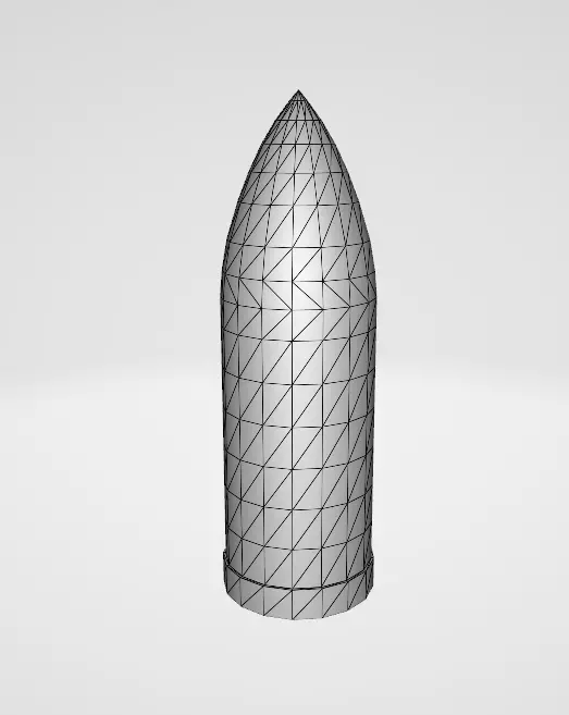 Cannon Round Free 3D model