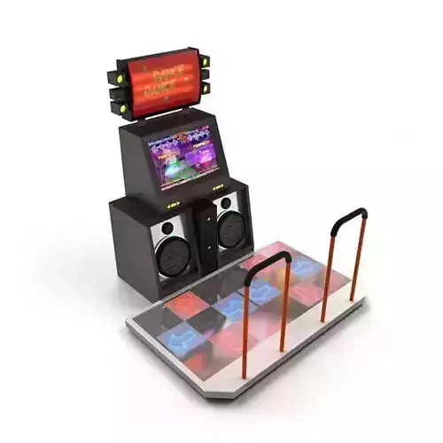 Dance Game Machine 3D model