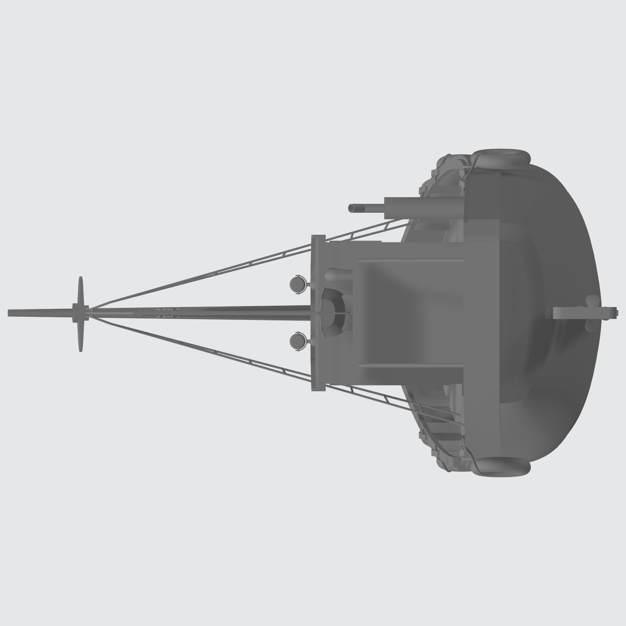 FISHER KING MODEL FISHING BOAT 3D model_35