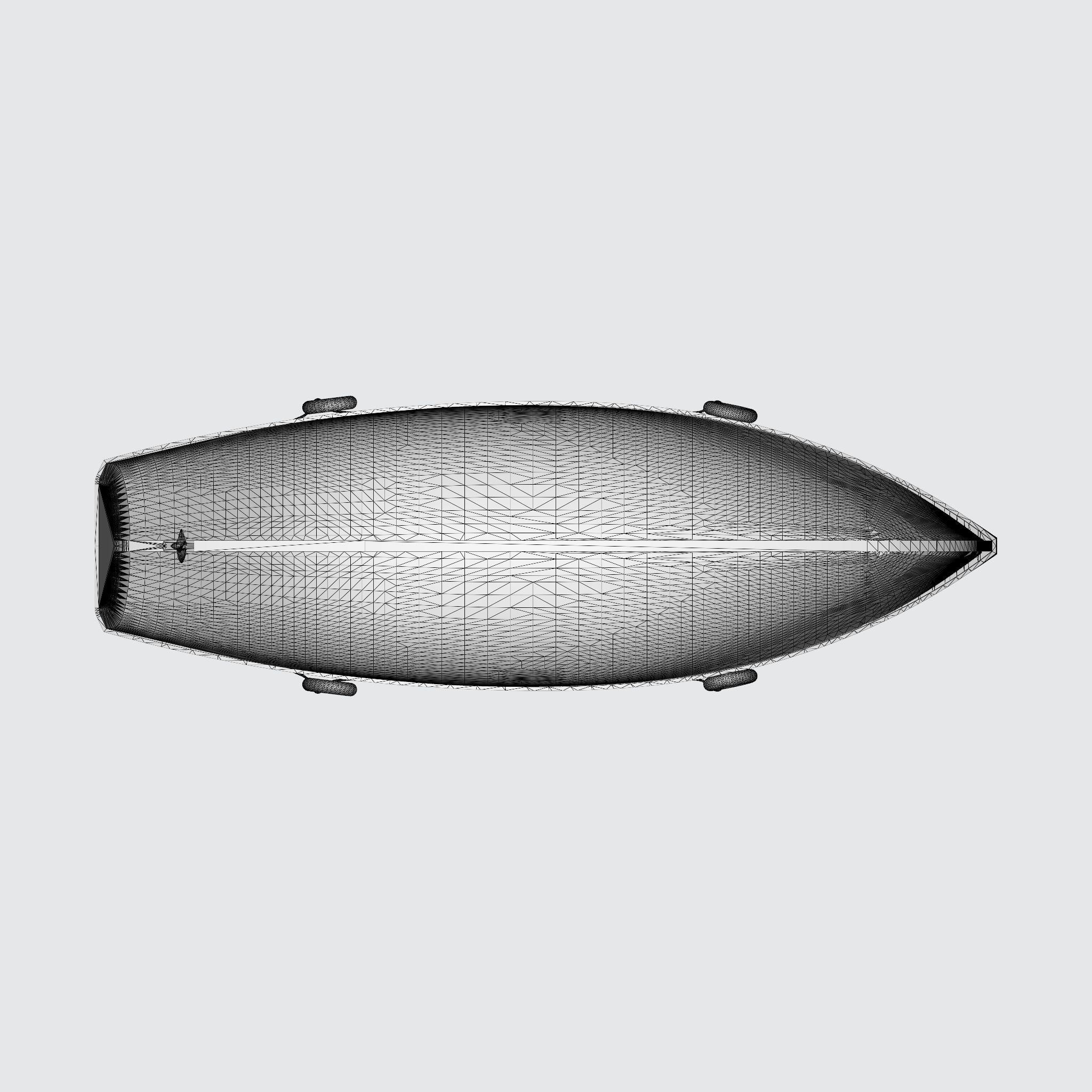 FISHER KING MODEL FISHING BOAT 3D model_30