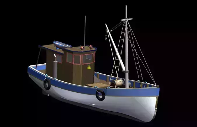 FISHER KING MODEL FISHING BOAT
