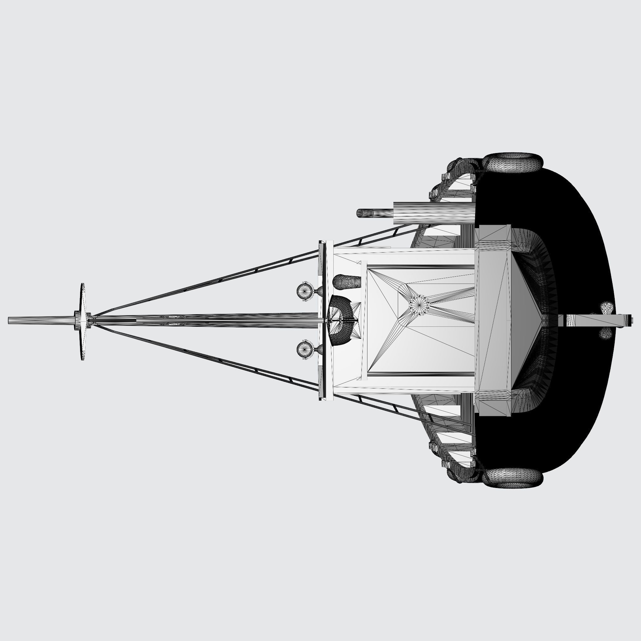 FISHER KING MODEL FISHING BOAT 3D model_36