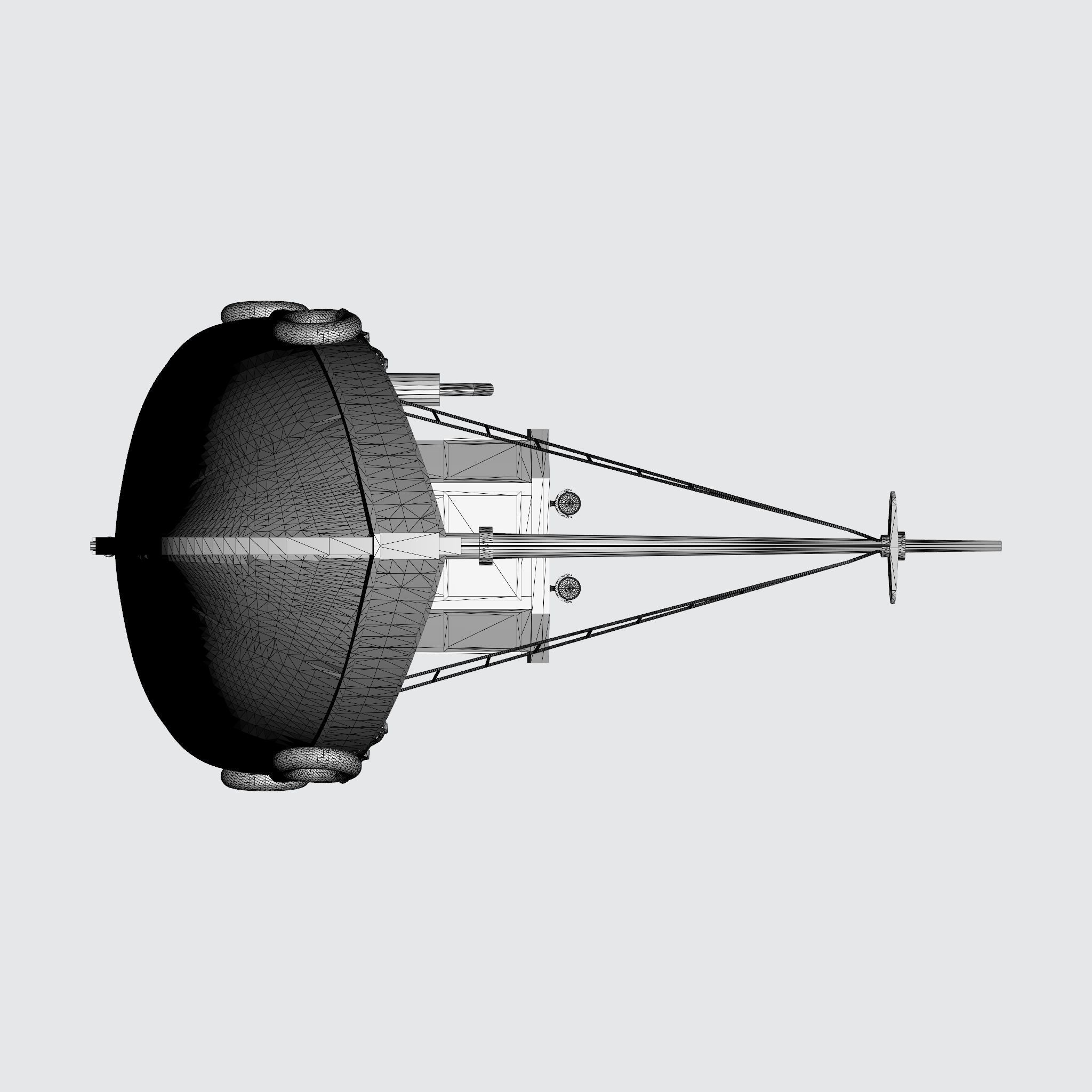 FISHER KING MODEL FISHING BOAT 3D model_37
