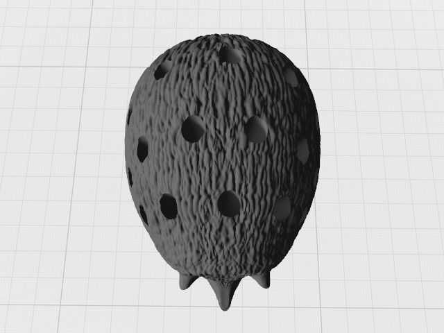 Pencil holder in hedgehog shape 3D print model_3