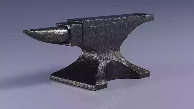 Rusty Anvil Free 3D model
