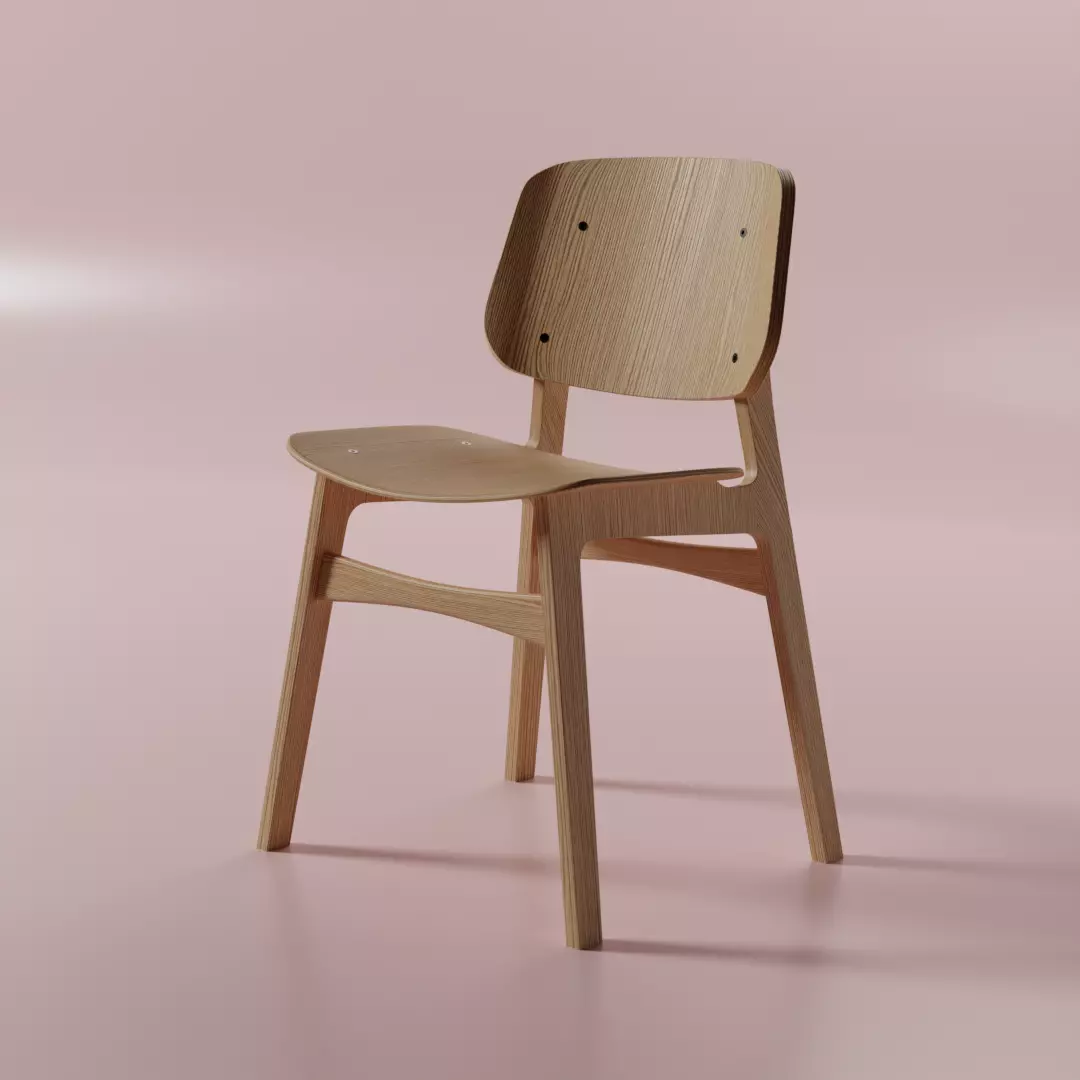 Cool looking chair Free 3D model