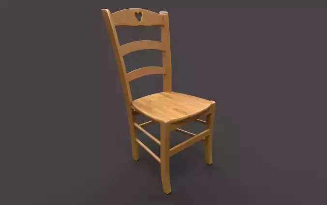 Wood Stool