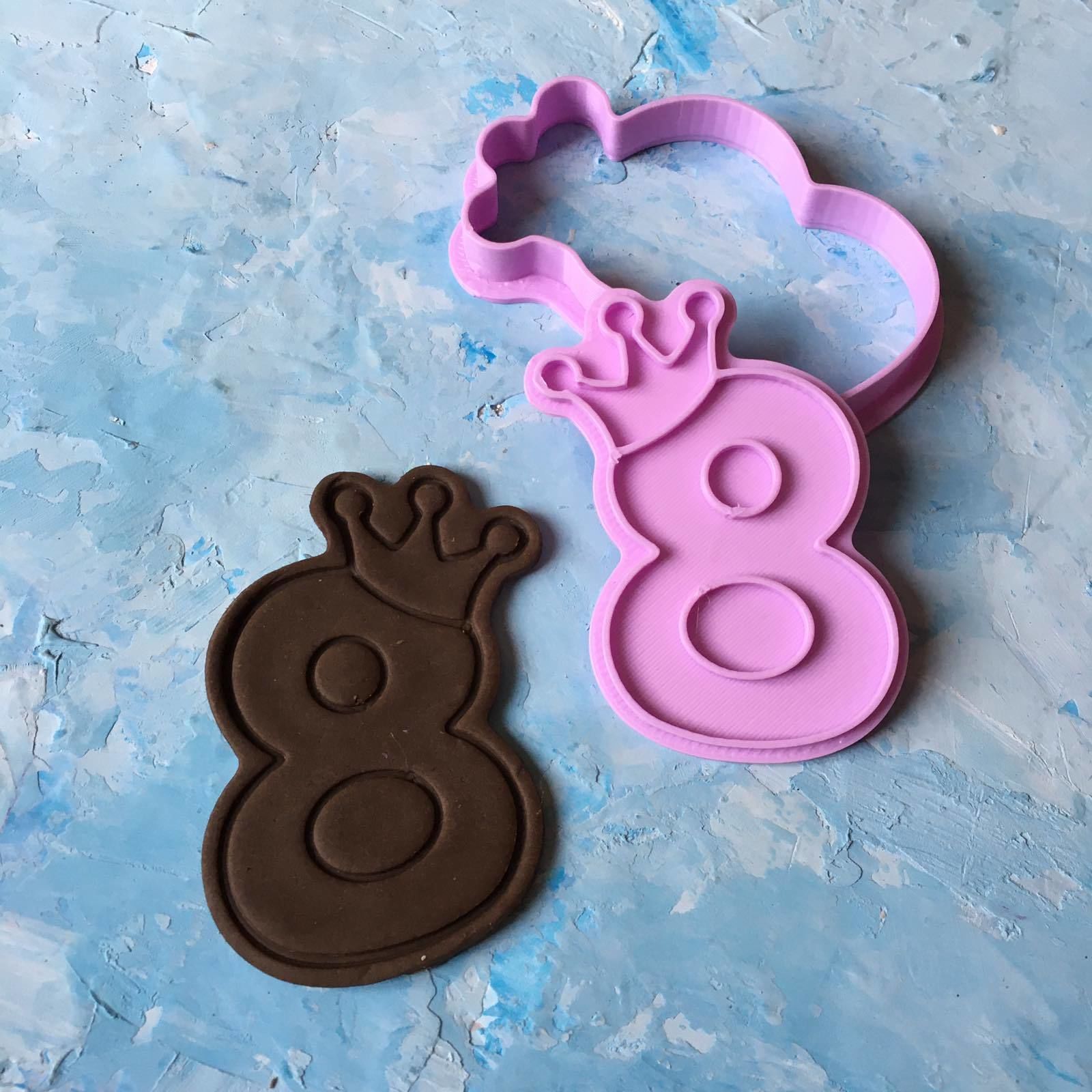 Set of numbers Cookie Cutter 3D print model_15