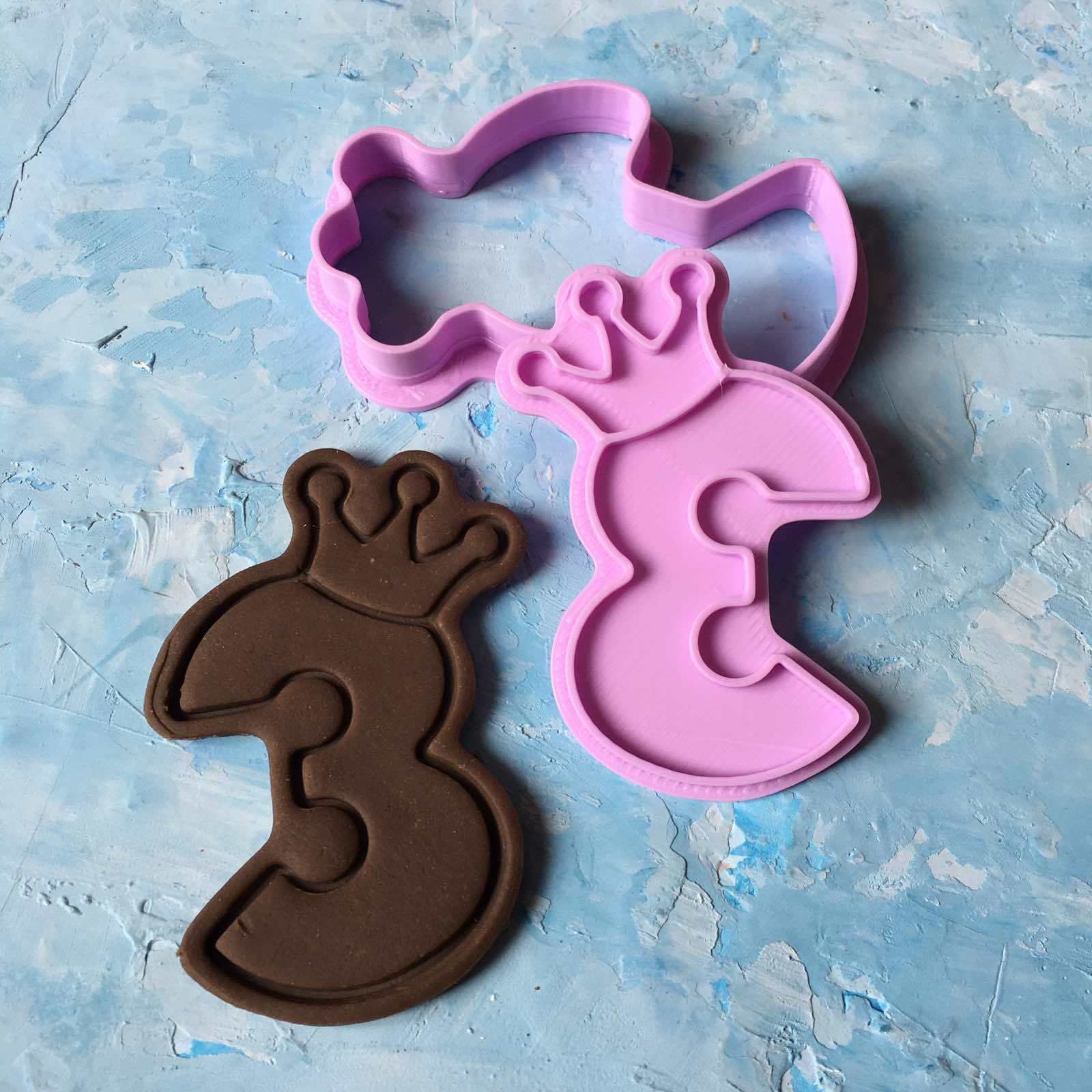 Set of numbers Cookie Cutter 3D print model_10