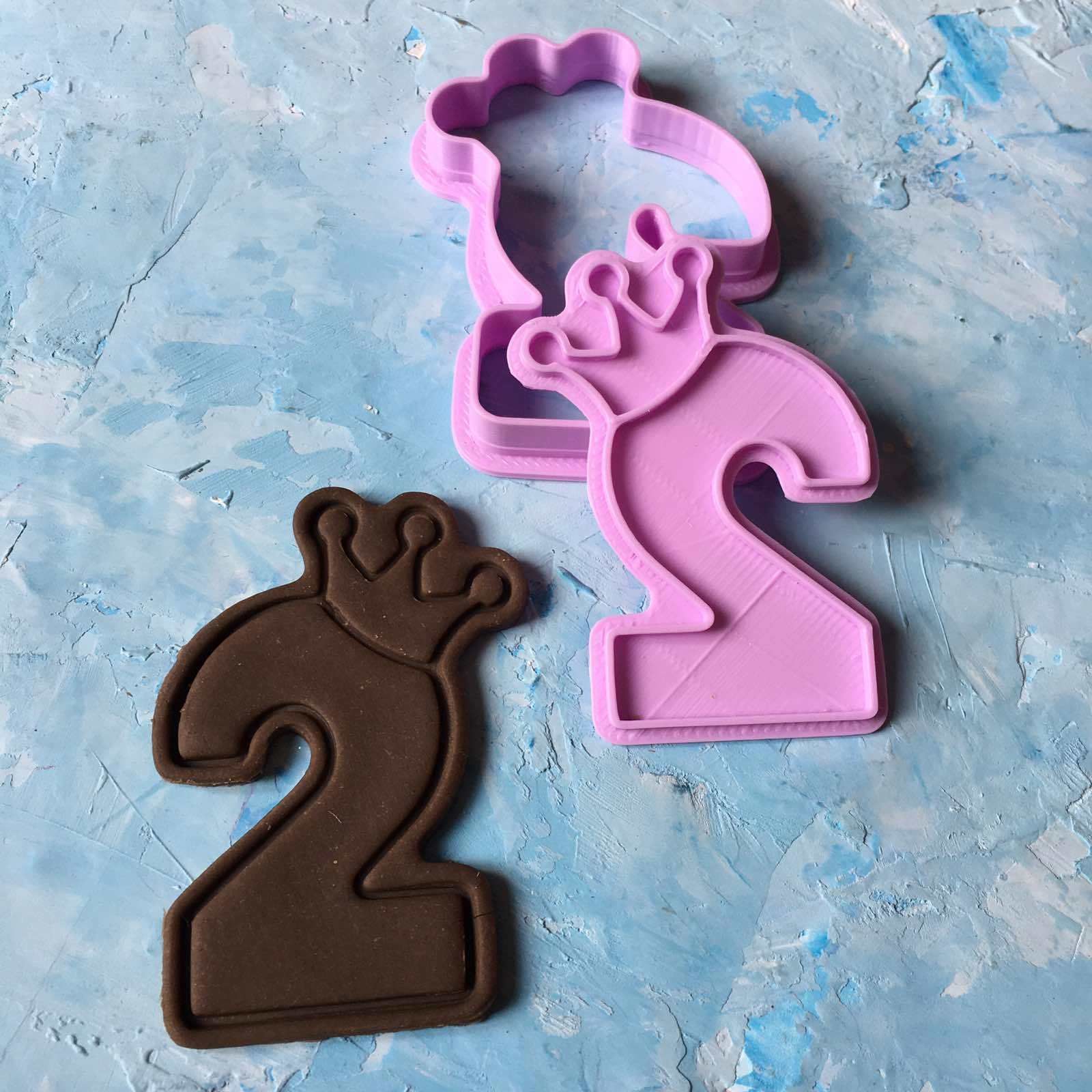 Set of numbers Cookie Cutter 3D print model_9
