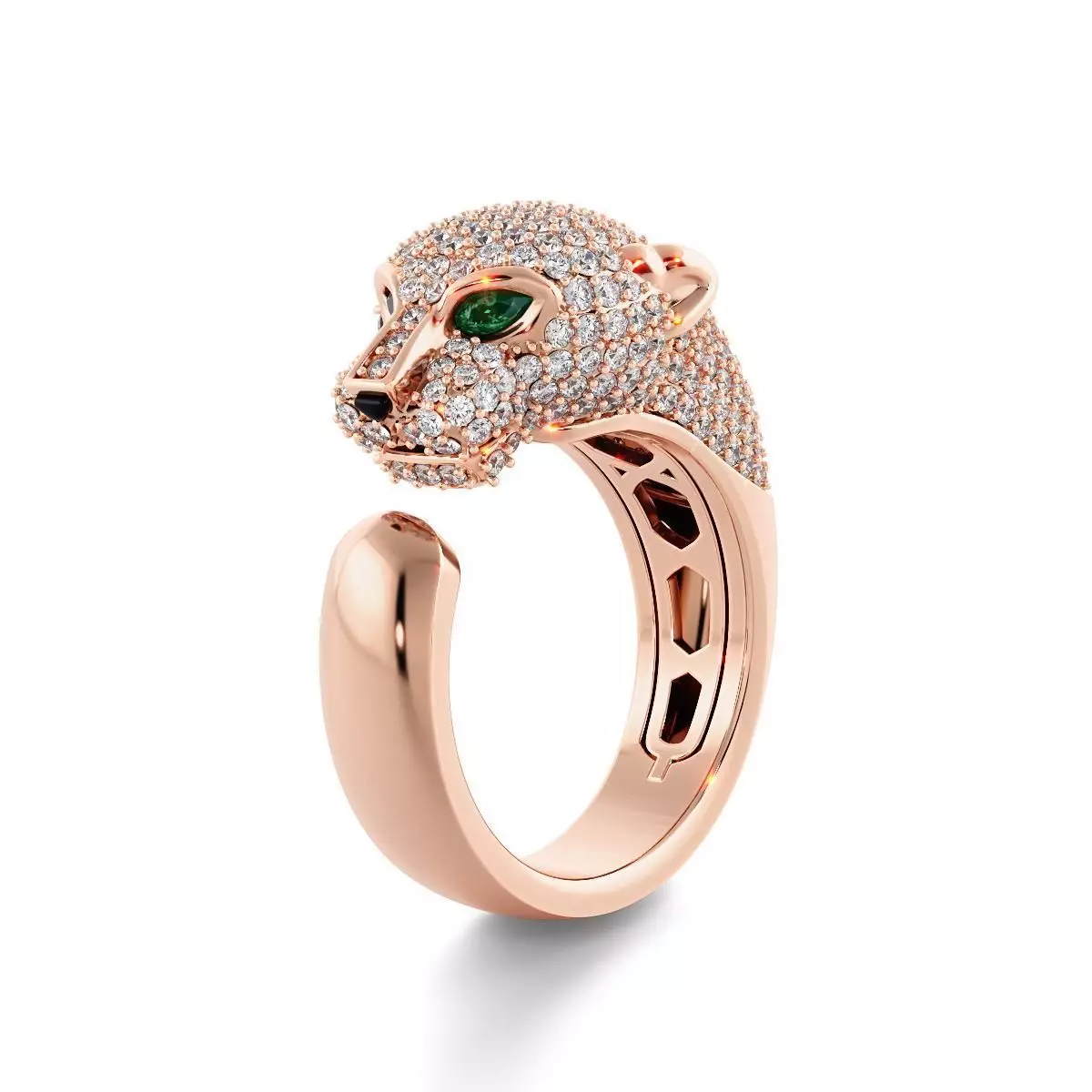 Panther Ring - 0001 3D print model