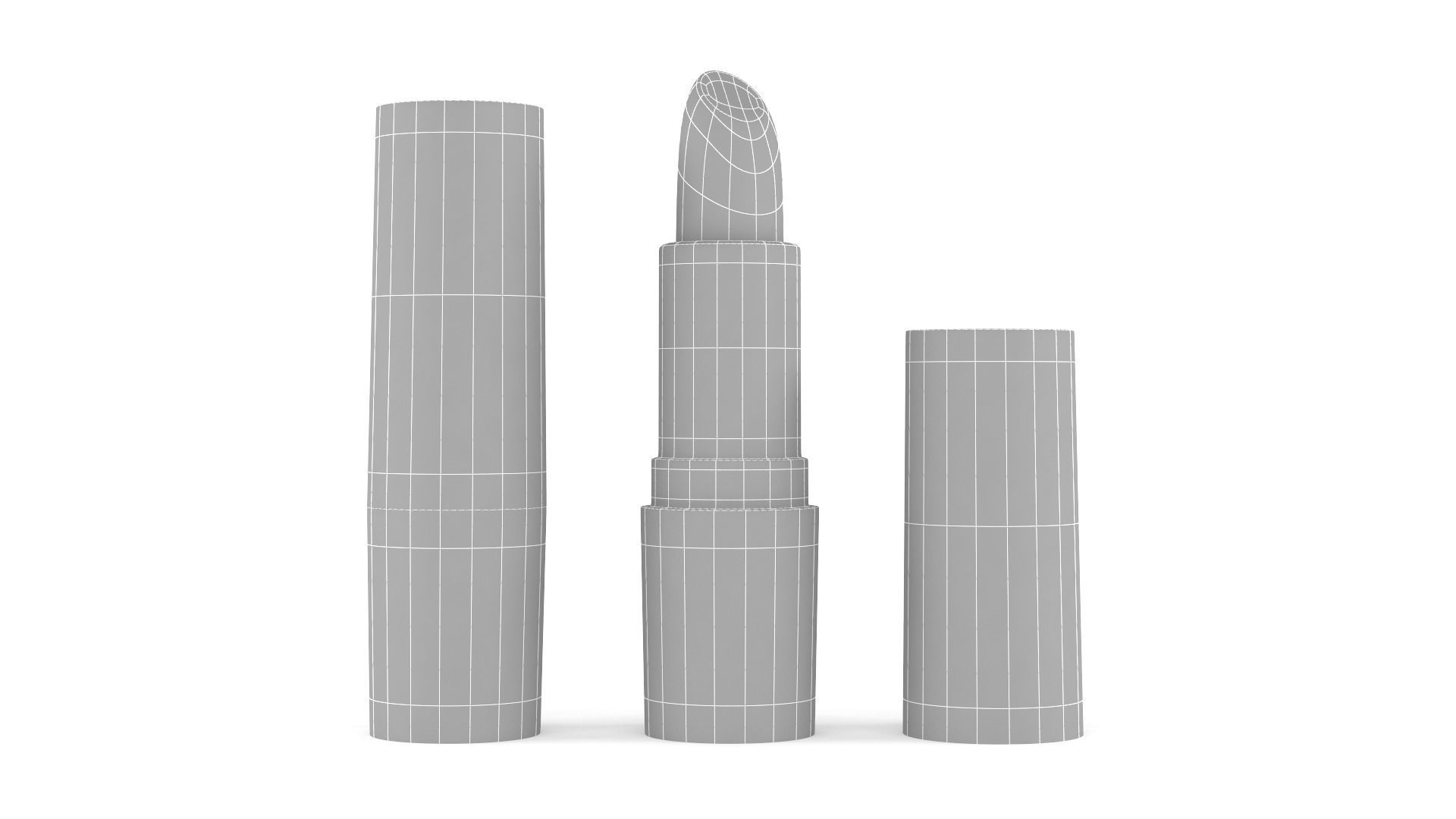 Lipstick 3D model_5